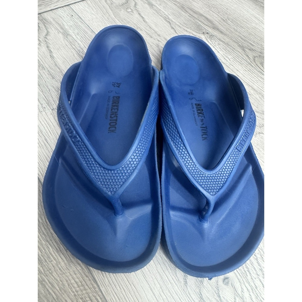 Birkenstock Honolulu EVA Navy Blue Thong Sandals Mens 6 Womens 8 EU 39 - Picture 7 of 10